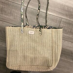 Victoria's Secret Cream Tote Bag
